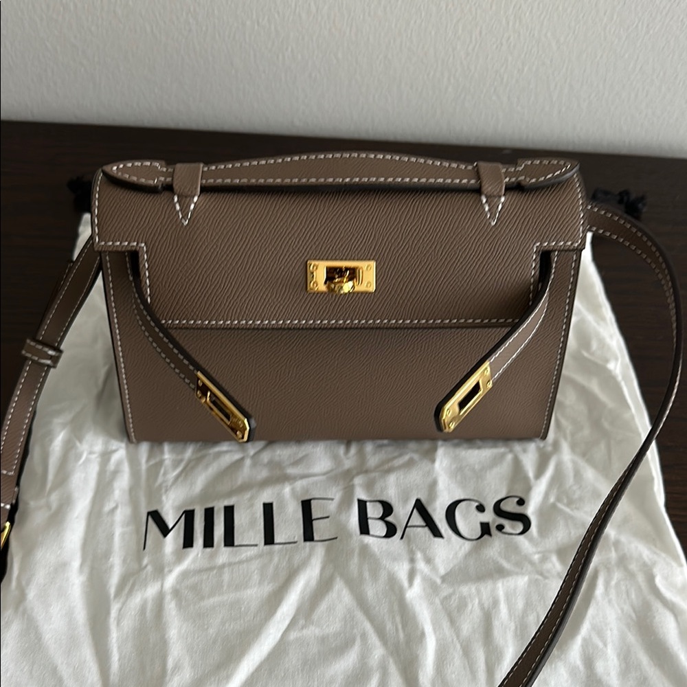 Tan Leather Handbag